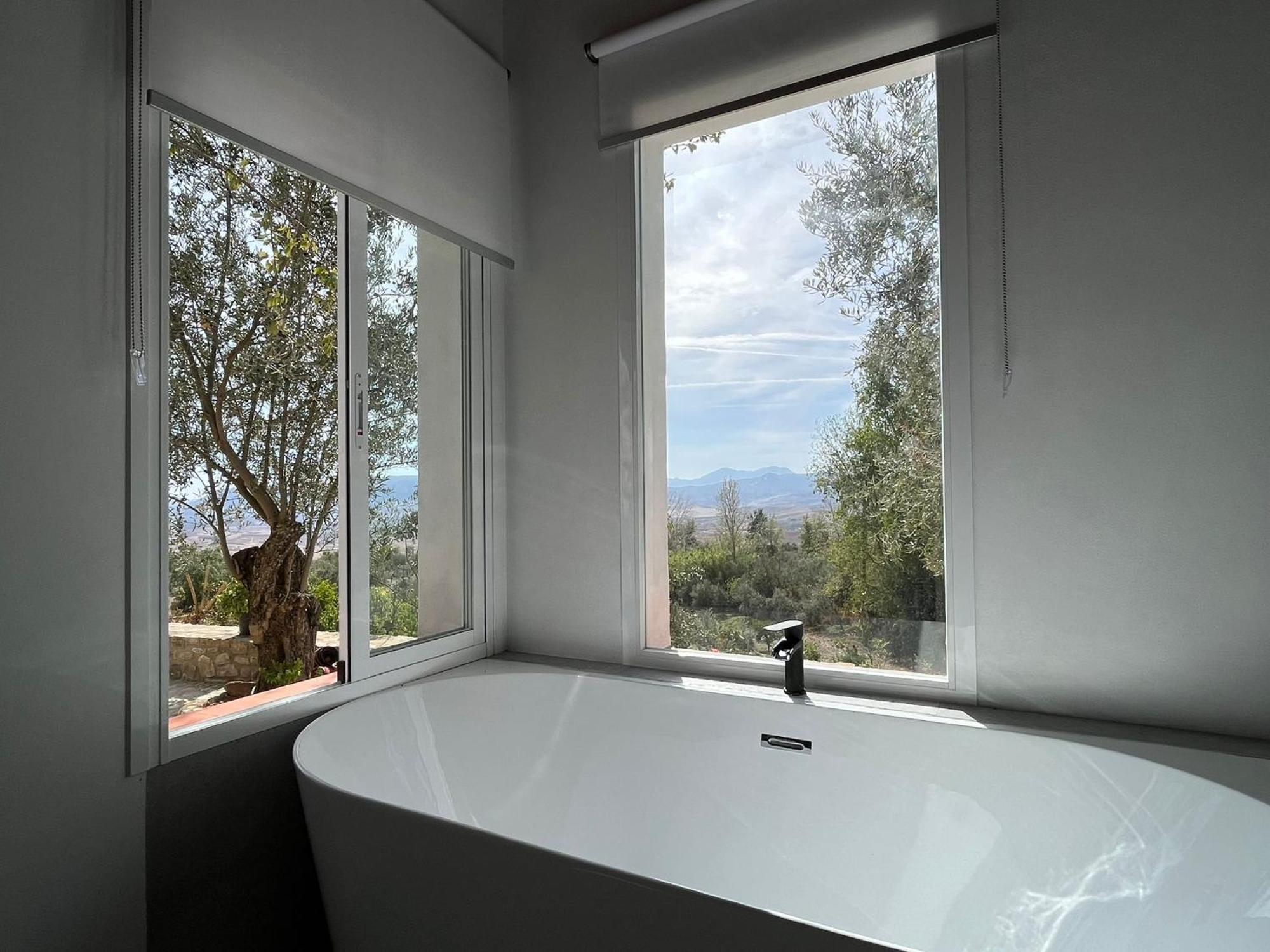 Casa De Campo Fuencaliente, Entorno Natural, Chimenea, Piscina Каньете-ла-Реаль Экстерьер фото